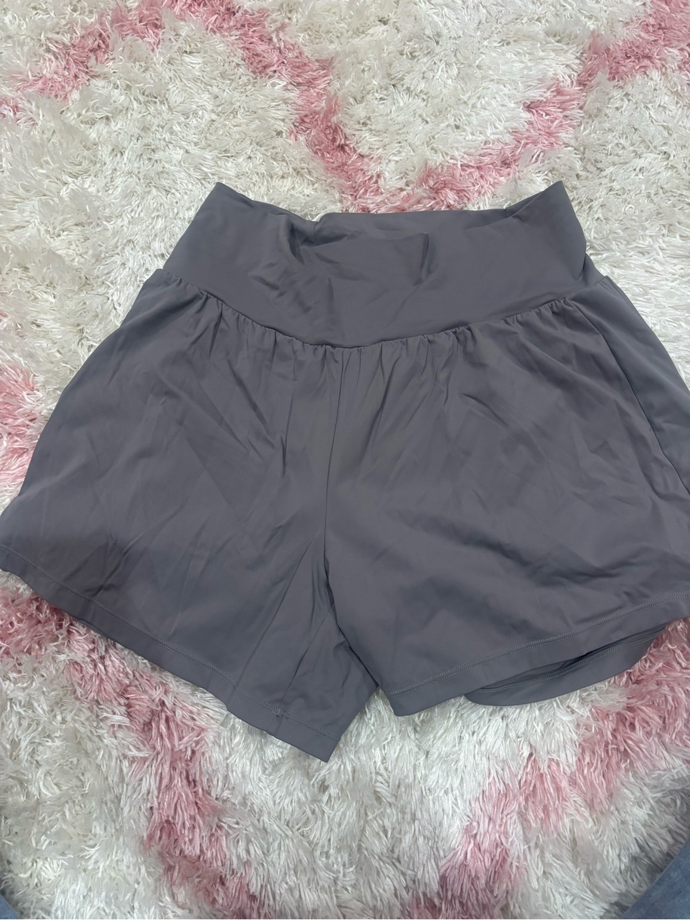 Halara High-Waist Women’s Active Shorts in Slate Gray - XL